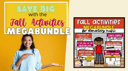 Elementary Music Activities for Fall: Listening, Rhythm, Staff, Centers ...