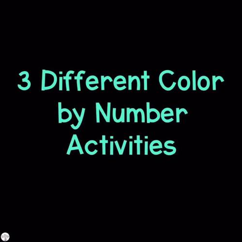Spring Coloring Sheets | Spring Color By Number | April Coloring 