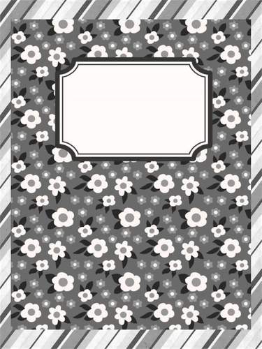 Color Basic Printable Journal Planner by Digi Scrap Cafe | TpT