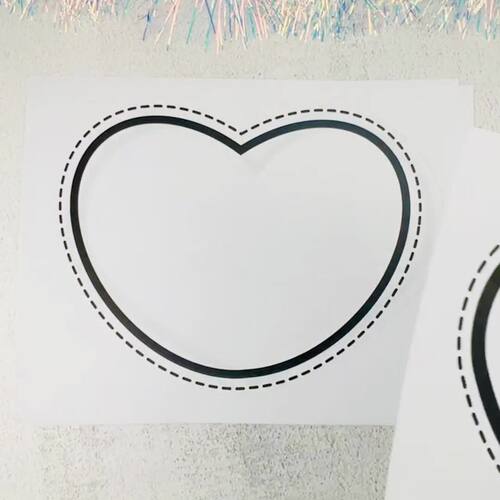 Printable Heart Cut Out Templates Valentine s Day Year Round