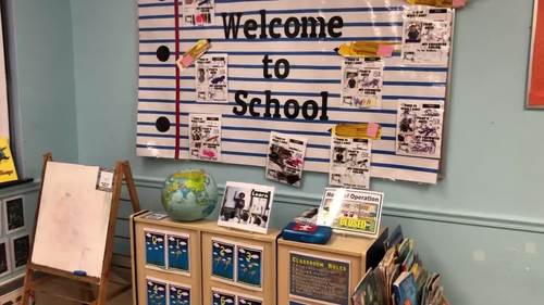 Pretend classroom clearance