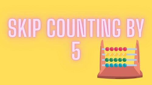 Preview of Skip-Counting by 5s in Song Video Presentation Teaching Tool