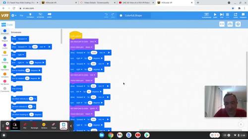 Preview of Writing loops in VEX VR