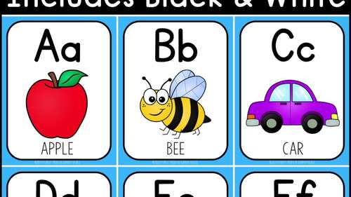 Free Printable English Alphabet Flashcards For Kids, 41% OFF