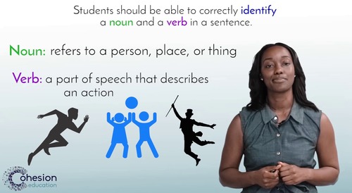 Use of Nouns and Verbs by Cohesion Education | TPT