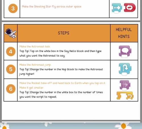CREATIVE CODING with ScratchJr (Moon Landing) by TechLitTeach | TPT