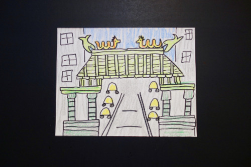 Preview of Let's Draw Dragon-gate!     Entry to Chinatown - San Francisco CA