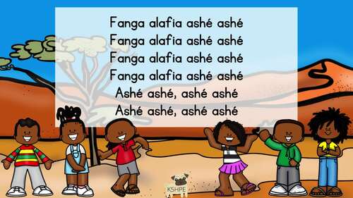 Preview of Music: Fanga Alafia West African Song, Multicultural Songs Vocal Music Education