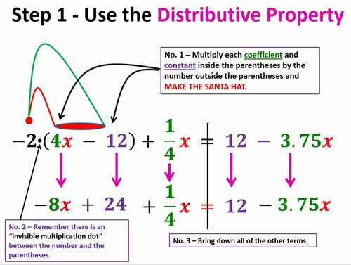 Preview of Math 1 - Unit 2 - Lesson 3 Solving Multi-Step Equations Video and Worksheet