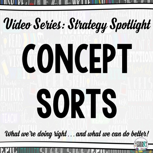 Preview of VIDEO: Concept Sorts and Word Sorts to Teach Critical Thinking Skills