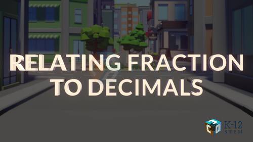 Preview of Relating Fractions to Decimals - High quality HD Animated Video - eLearning