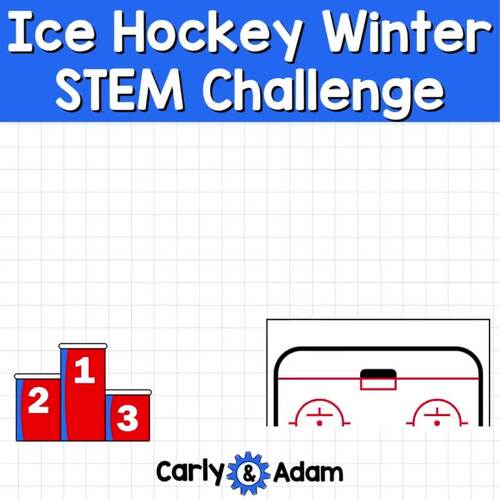 Winter Games STEM Challenge Ice Hockey Game Activity 2026 | TPT
