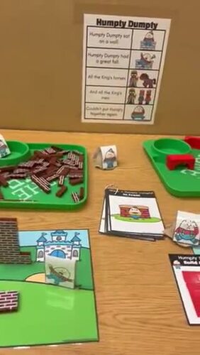 Humpty Dumpty Build a Wall Activities | Language, Spatial Concepts ...
