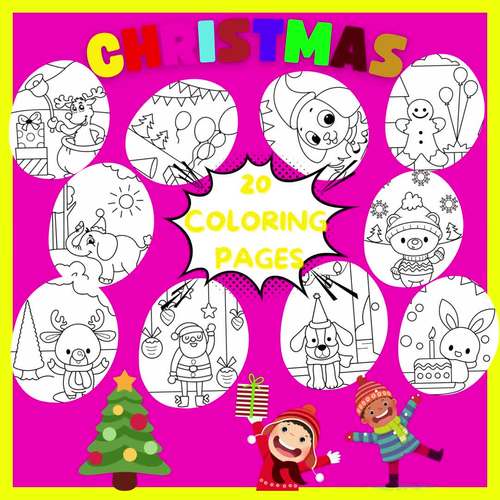 christmas coloring book for kids christmas coloring pages kids