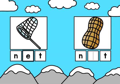 Boom Cards - Missing Vowel Write-It by Cori Blubaugh - Mrs B's Beehive