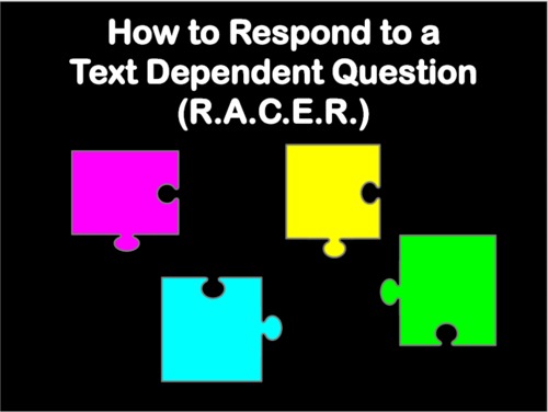 Writing Lesson- R.A.C.E.R.- RECORDED Instruction