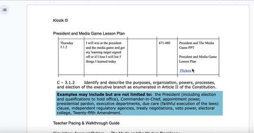 Presidential Media Simulation | Executive Branch Decision-Making Game