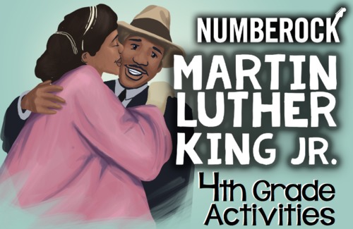 Preview of 4th Grade Black History Month Activities: Martin Luther King Jr Reading Passages