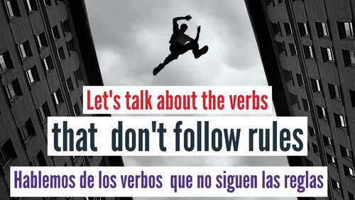 Preview of IRREGULAR VERBS - BREAKIN' THE RULES