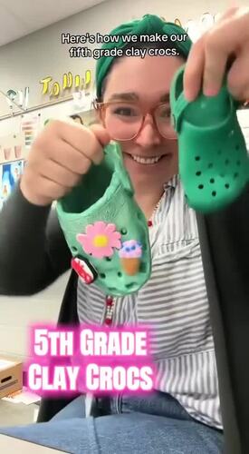 Preview of Clay Croc Shoe & Charm Design Project