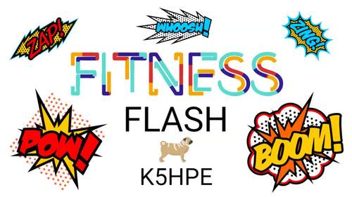 Preview of Fitness Flash #1, Kids Workout, Exercise, PE, DPA, Classroom Brain Break, Active