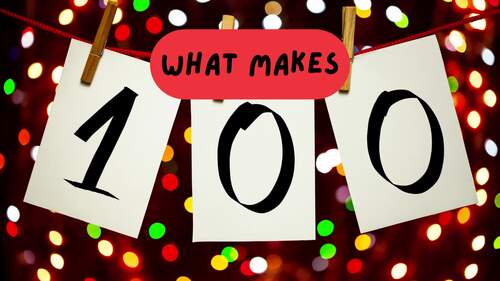 What Makes 100? Speed Math by Flowering Hearts Homeschool | TPT