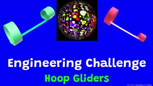 Hoop Glider STEM Challenge | Engineering Design Process Activity ...