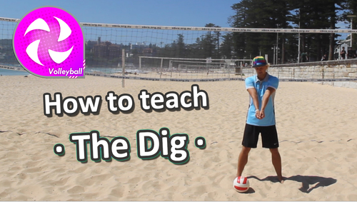 Preview of How to teach Volleyball - The Dig - PE sport skills grades 3-6