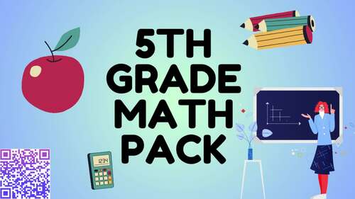 The 5th Grade Math Pack Important Topics Great Test Preparation ...