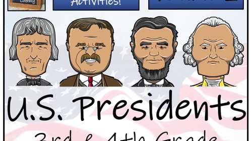 U.S. Presidents Volume 1 Close Reading Activity Bundle | 3rd Grade ...