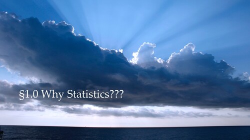 Preview of Why Statistics