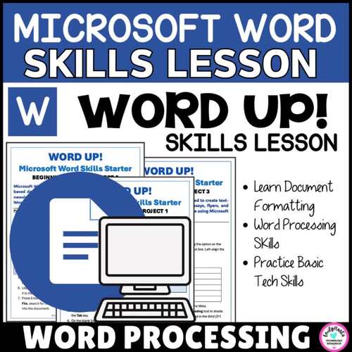 MICROSOFT WORD: Skills Lesson - Beginner Level 3 - Tables & Document ...