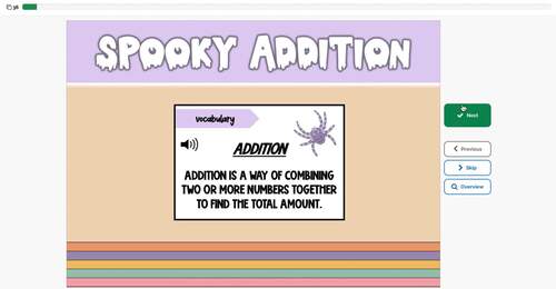 Halloween Spooky Addition - 2-Digit Addition with No Regrouping // Boom ...