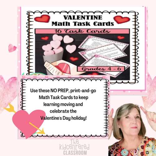 Valentine's Day Math Task Cards