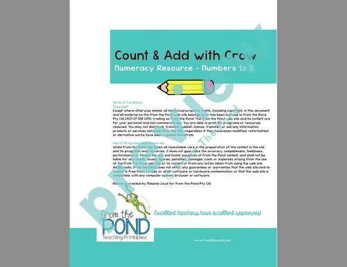 Five Frame Counting & Addition Mats | Early Math Activity