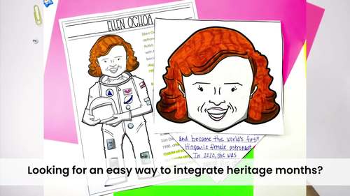 Hispanic Heritage Month Bundle | Reading Comprehension Passages & Research