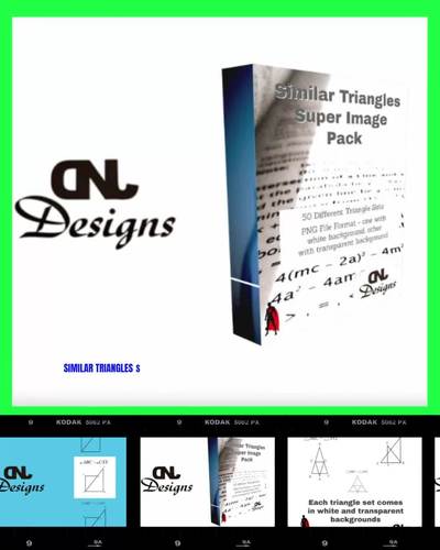 Similar Triangles Super Image Pack