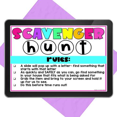 Virtual Meeting Games | Distance Learning | DIGITAL GAME | TpT