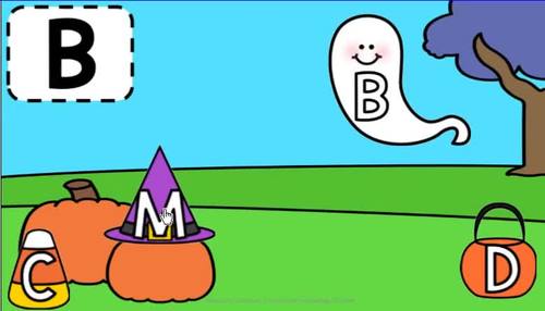 Ghost 2020 Halloween Abc Find Smart Board Activity By Letthegoodtimeskrol