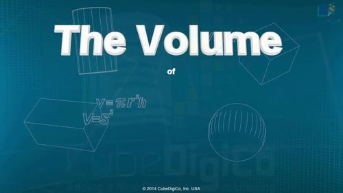 Preview of The Volume of Matter - High quality HD Animated Video - eLearning
