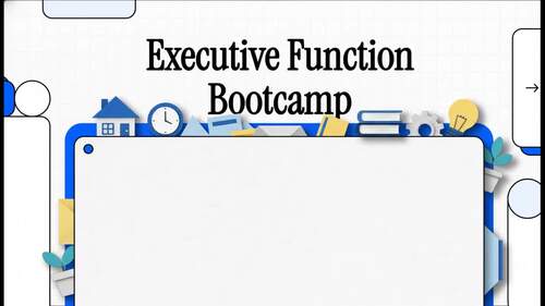 Executive Functioning Bootcamp | Lessons 16 to 20 | MINI BUNDLE ...