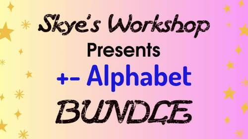 Addition AND Subtraction Alphabet BUNDLE (Math Coloring Activity Worksheets)