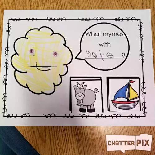 Rhyming Activity with Dust Bunnies by Crazy Fun Kinder | TPT