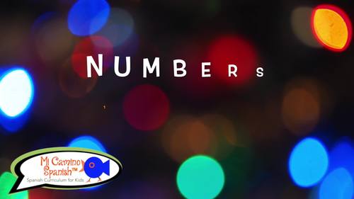 Learn Numbers 1 20 In Spanish Teaching Video Distance