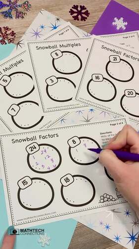 4th Grade Math Review Centers Games Crafts, January Math Morning Work ...