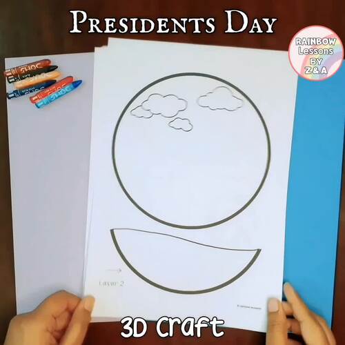 Presidents Day Activities | Presidents Day Craft | February Crafts