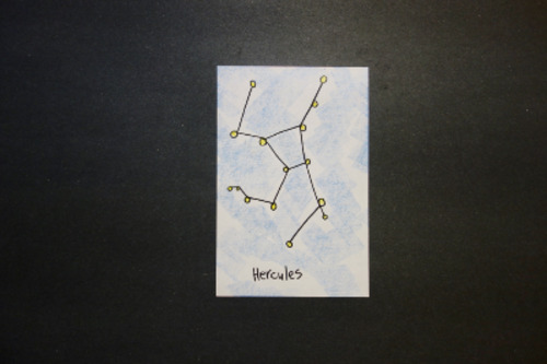 Preview of Let's Draw the Constellation Hercules!