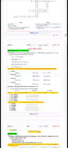 3rd Grade Pearson Myview Unit 3 Week 4 Practice Worksheets by Ahmed Younes