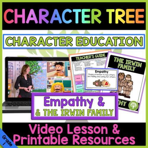 Preview of Empathy & The Irwin Family | Character Education Video Lesson