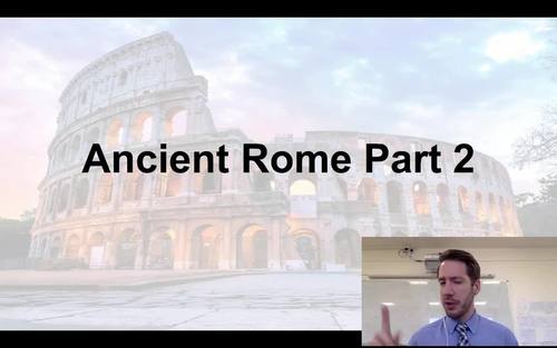 Preview of Ancient Rome Part 2 (Middle School Social Studies)